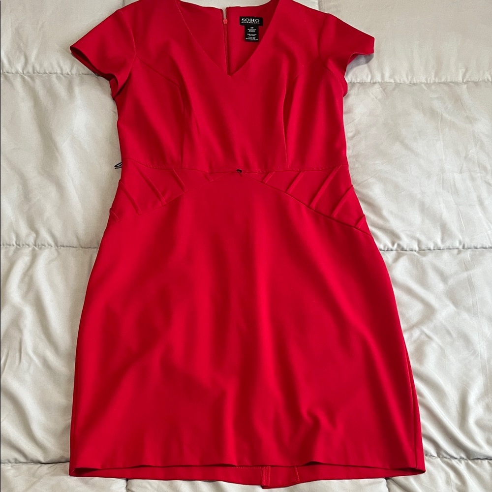 Soho Vibrant Red Dress